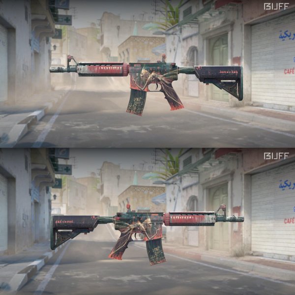 M4A4 | Fada dos Dentes - Testada em Campo