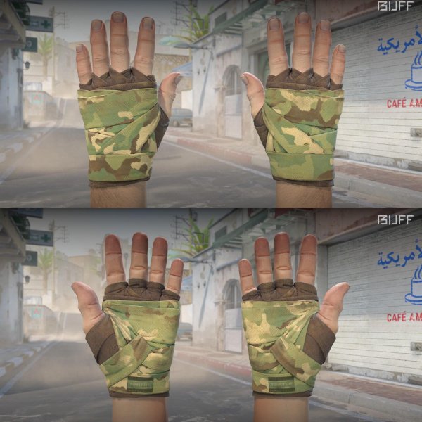 KIT LUVA FAIXAS E FACA CORDAME