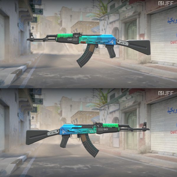 AK-47 (StatTrak™) | Gelo Compacto - Testada em Campo