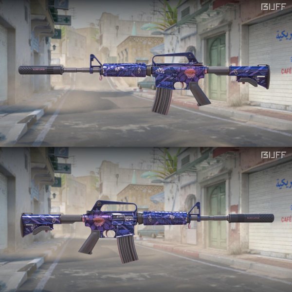 M4A1-S | Lotus Negra - Testada em Campo